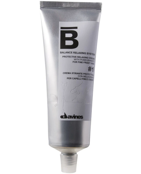 Davines - Крем для химического выпрямления тонких вьющихся волос №1 Balance Relaxing System protective relaxing cream №1 125 мл