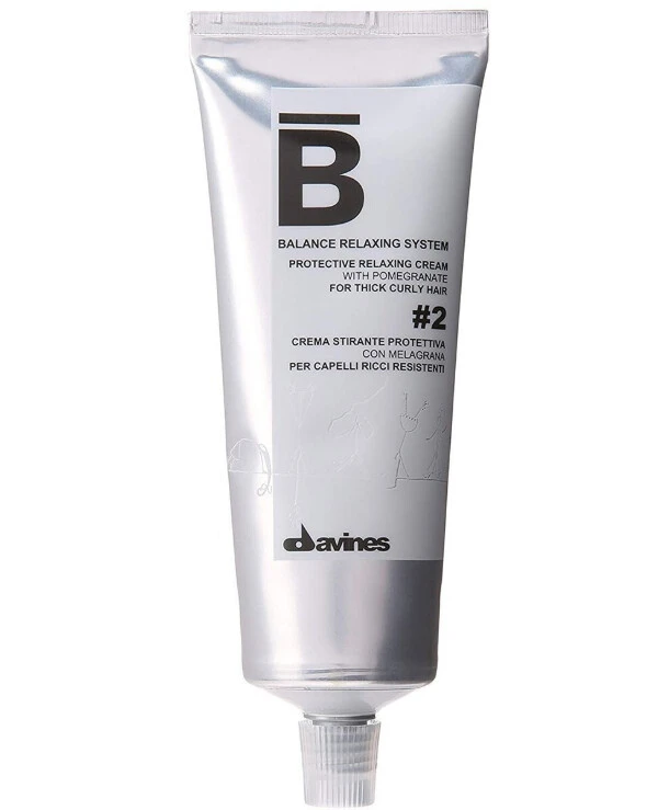 Davines - Крем для химического выпрямления жестких вьющихся волос №2 Balance Relaxing System protective relaxing cream №2 125 мл