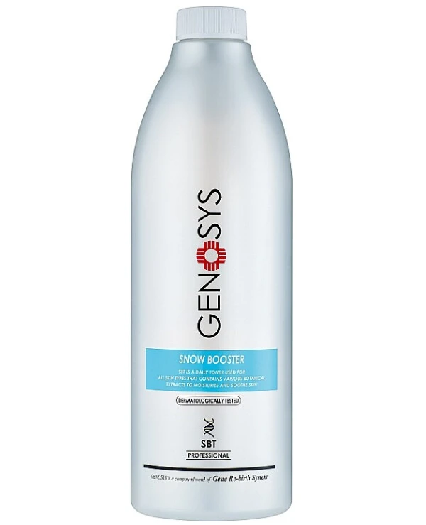 Genosys - Заживляющий тоник для лица Snow Booster Toner 1000 мл