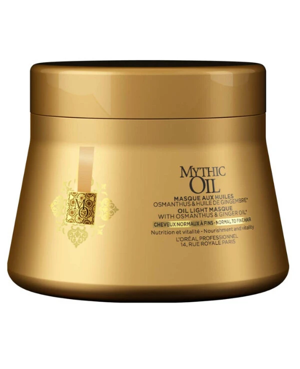 L'oreal Professionnel - Питательная маска для нормальных и тонких волос Mythic Oil Light Oil Masque 200 мл