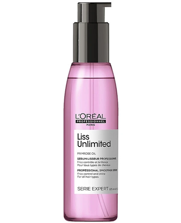 L'oreal Professionnel - A smoothing thermal protective oil for unmanageable hair Liss Unlimited Primrose Oil 125ml