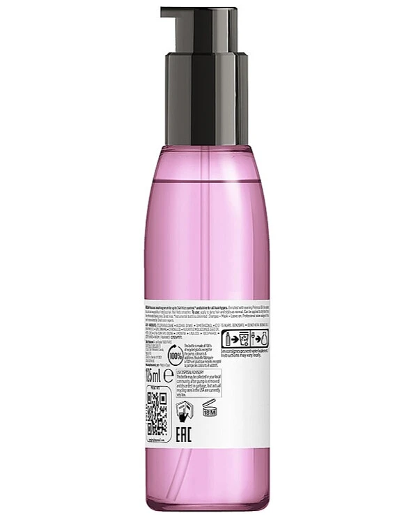 L'oreal Professionnel - A smoothing thermal protective oil for unmanageable hair Liss Unlimited Primrose Oil 125ml back