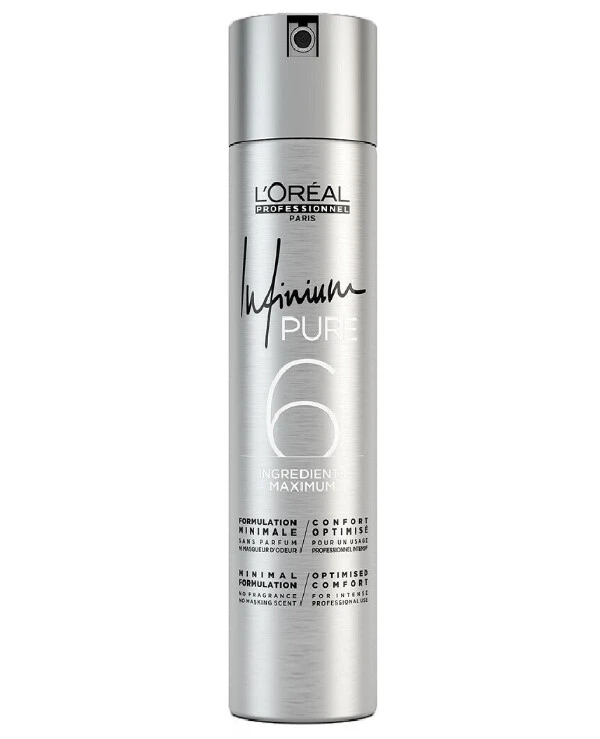 L'oreal Professionnel - Лак для волос экстрасильной фиксации Infinium Pure Strong Spray 500 мл