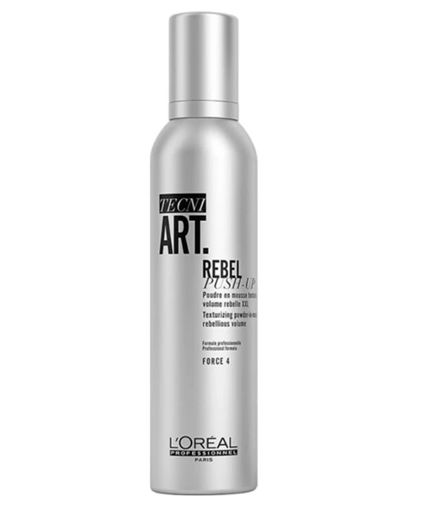 L'oreal Professionnel - Текстурирующий пудровый мусс для создания текстуры и ультра-объема волос Tecni.Art Rebel Push Up 250 мл
