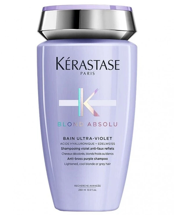 Kerastase Шампунь-ванна для нейтрализации нежелательной желтизны на осветленных волосах | Blond Absolu Bain Ultra-Violet фото, цена, купить