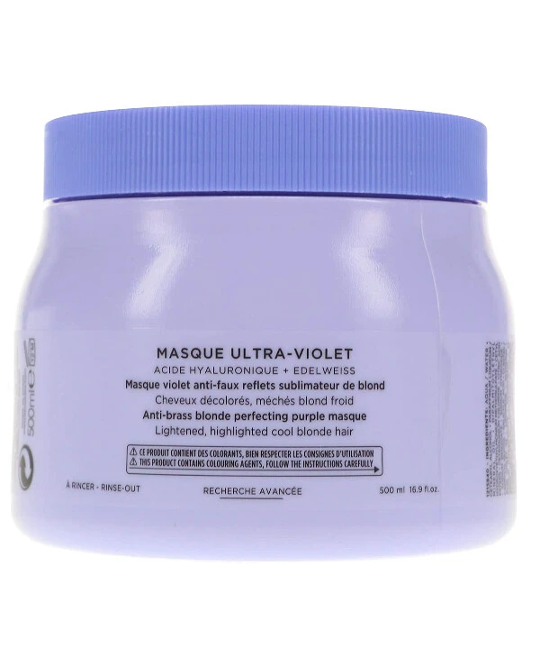 Kerastase - Питательная фиолетовая маска нейтрализующая желтизну Blond Absolu Ultra-Violet 500 мл