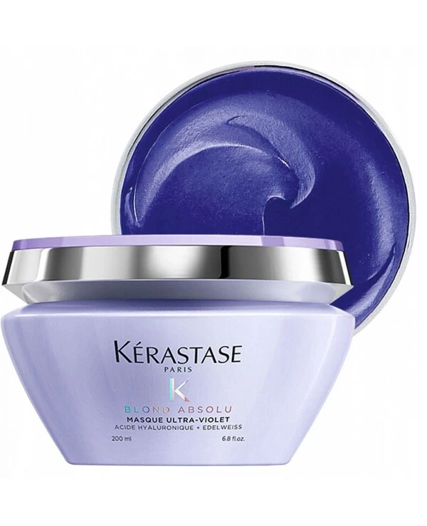 Kerastase Питательная фиолетовая маска нейтрализующая желтизну | Blond Absolu Ultra-Violet фото, цена, купить