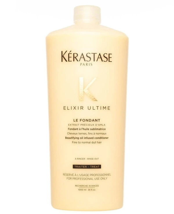 Kerastase - Молочко-уход для всех типов волос с содержанием масел Elixir Ultime Fondant Beautifying Oil Conditioner 1000 мл