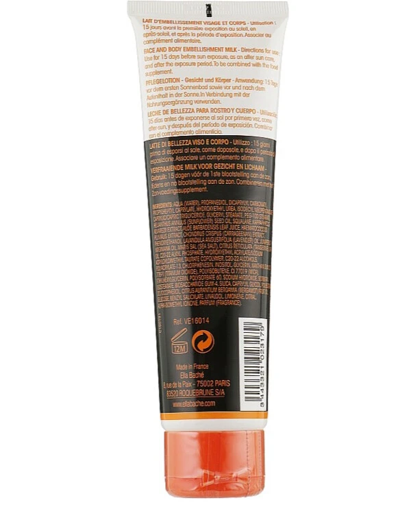 Ella Bache - Молочко для лица и тела до и после загара Lait embellissement Face - Body 150 мл back