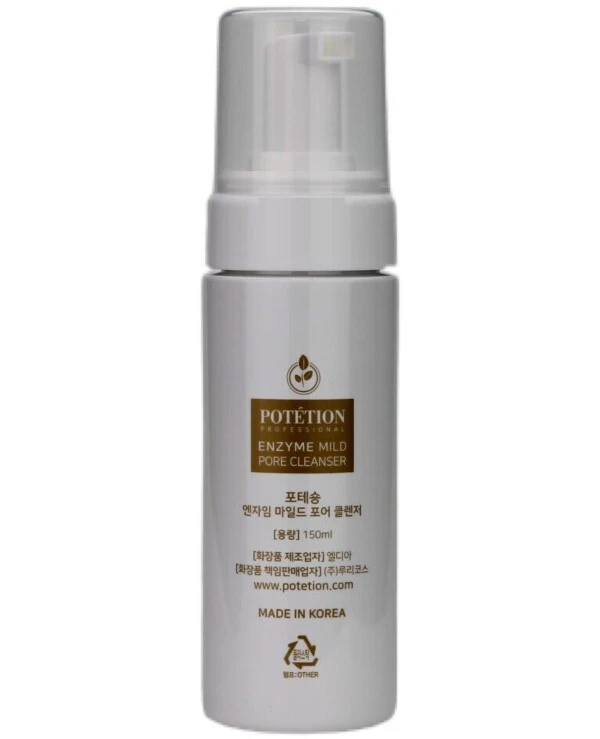 Potetion - Энзимная очищающая пенка Enzyme Mild Pore Cleanser 150 мл