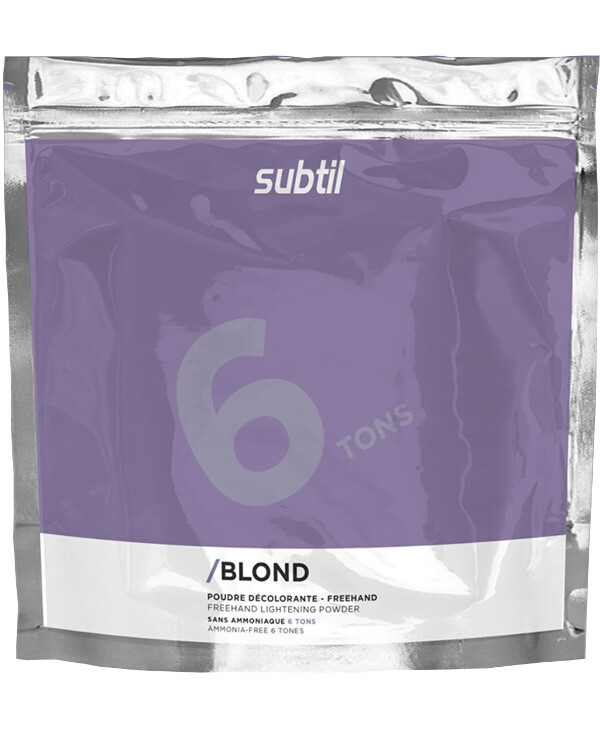 Subtil - Ammonia-free brightening powder 6 tones Subtil Blond Poudre Decolorante 450 g