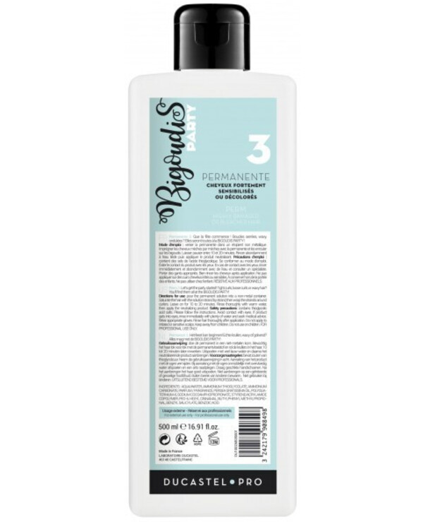 Subtil - Liquid for perming with avocado No. 3 Subtil Permanent №3 500ml, №3