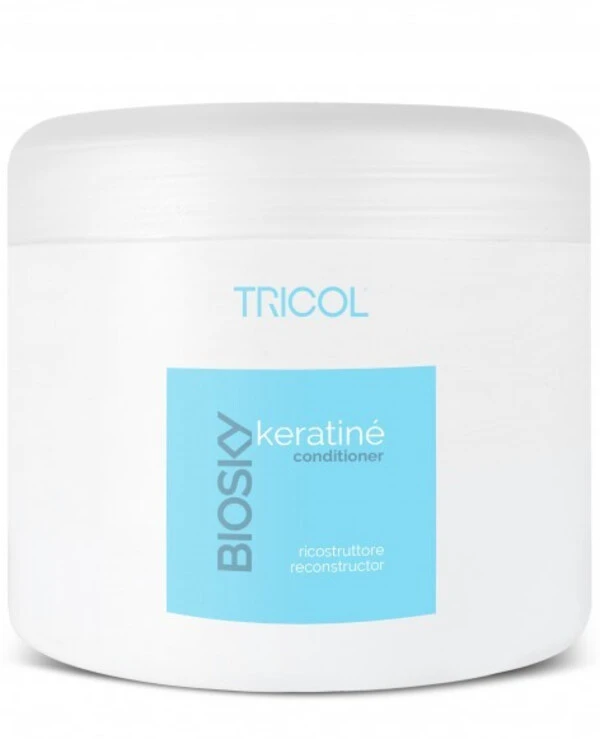 Tricol Biosky Крем-кондиціонер для волосся відновлюючий зволожуючий з кератином | Крем-кондиціонер для волосся відновлюючий зволожуючий з кератином