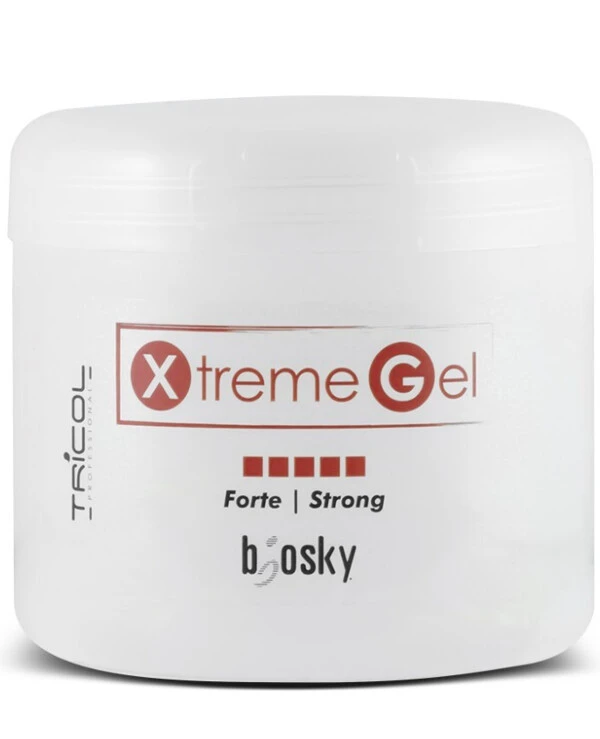 Tricol Biosky - Гель экстра-сильной фиксации для моделирования коротких волос Styling Extreme Gel Strong 500 мл