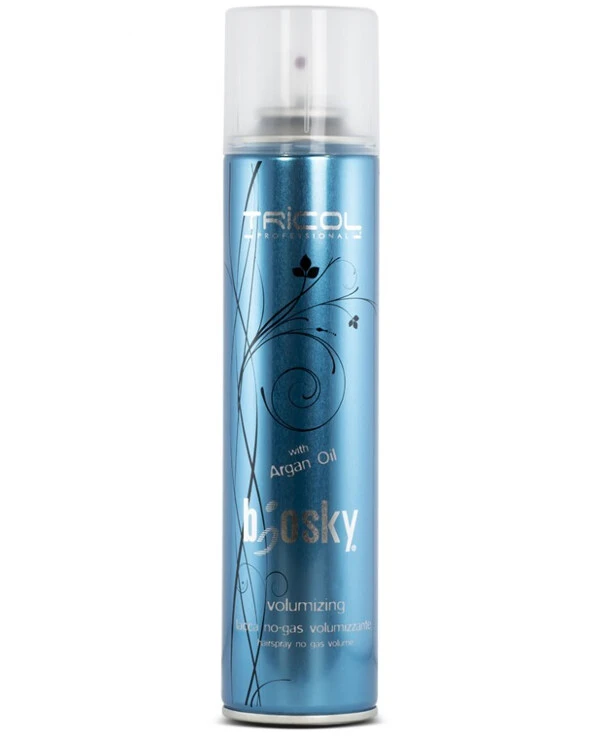 Tricol Biosky - Лак без газа, для формирования объема с аргановым маслом Volumizing Lacca 350 мл