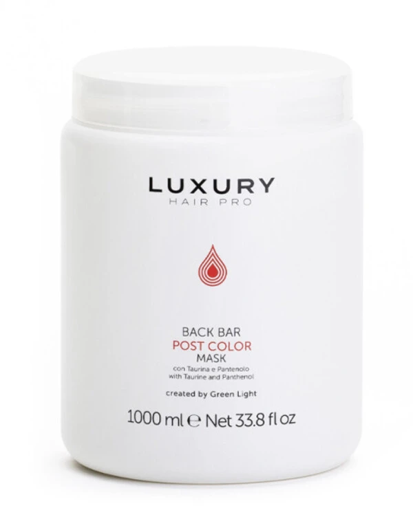 Green Light - Маска після фарбування Luxury Hair Back Bar Post Color Mask 1000 мл