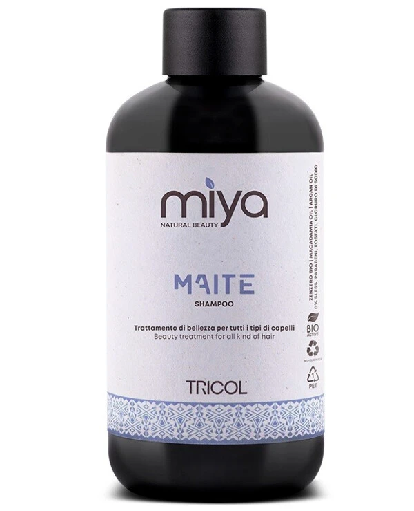 Miya natural Beauty БиоШампунь с аргановым маслом и макадамии | Maite Shampoo фото, цена, купить