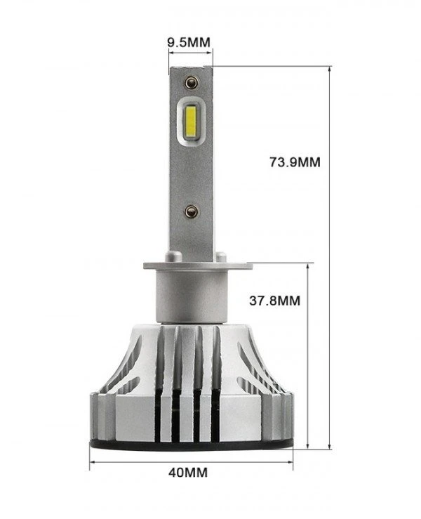 Carlamp H1 Ultra Vision UV1 LED Car Bulbs | 6a336a3c79e511e882bbe8de27e11c3c_d1c3ee927b6d11e882bbe8de27e11c3c