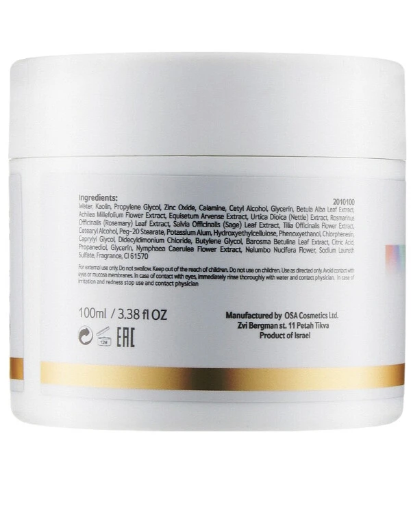 Shor Professional - Phosphoric Purifying Mask BalanCell Astringent Mask 100ml back