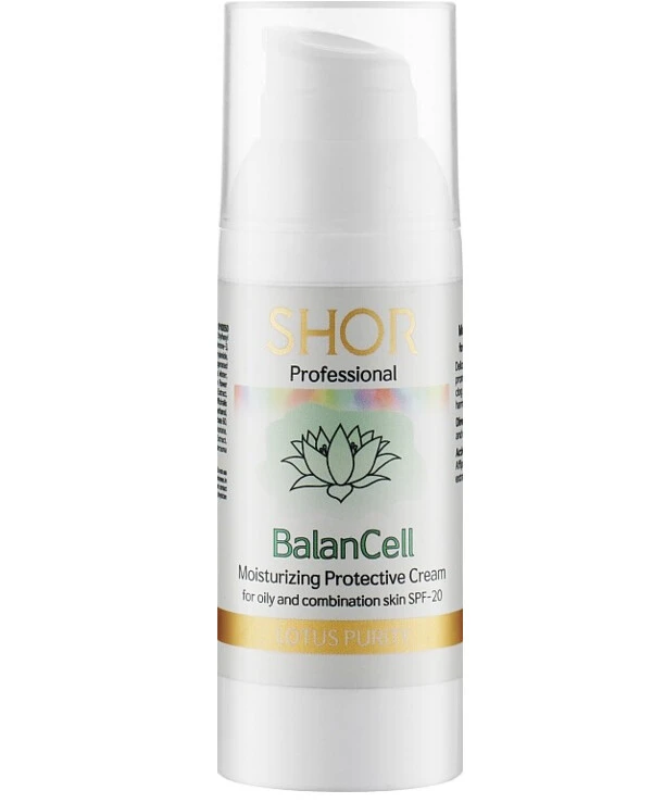Shor Professional - Увлажняющий защитный крем для жирной и комбинированной кожи Balan Cell Moisturizing Protective Cream for oily and combination skin SPF-20 250 мл