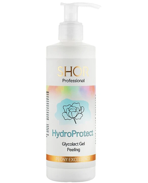 Shor Professional - Гель-пилинг, содержащий гликолевую кислоту HydroProtect Glycolact Gel Peeling 250 мл