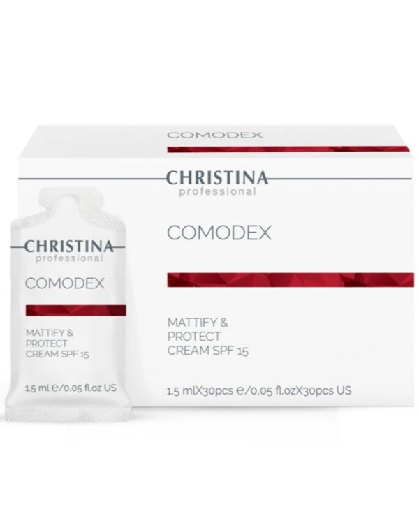 Christina - Крем Матирование и защита SPF-15 Comodex Mattify&Protect Cream SPF 15 1.5 мл х 30 шт