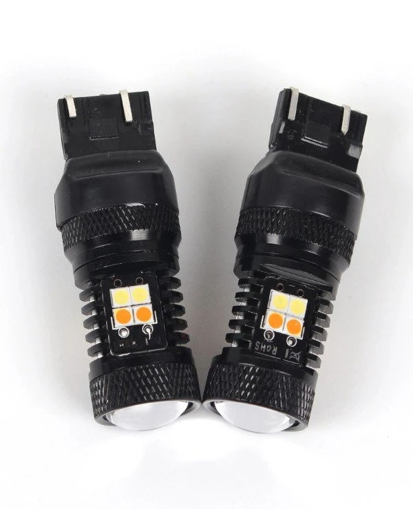 Carlamp LED car lamps 4U-Series W21 / 5W-T20 White + Yellow | 4U/7443 W-Y photo 10, price, buy