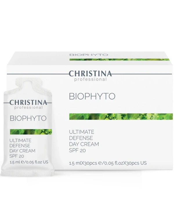 Christina Дневной крем Абсолютная защита SPF-20, с тоном | Bio Phyto Ultimate Defense Tinted Day Cream SPF 20 фото, цена, купить