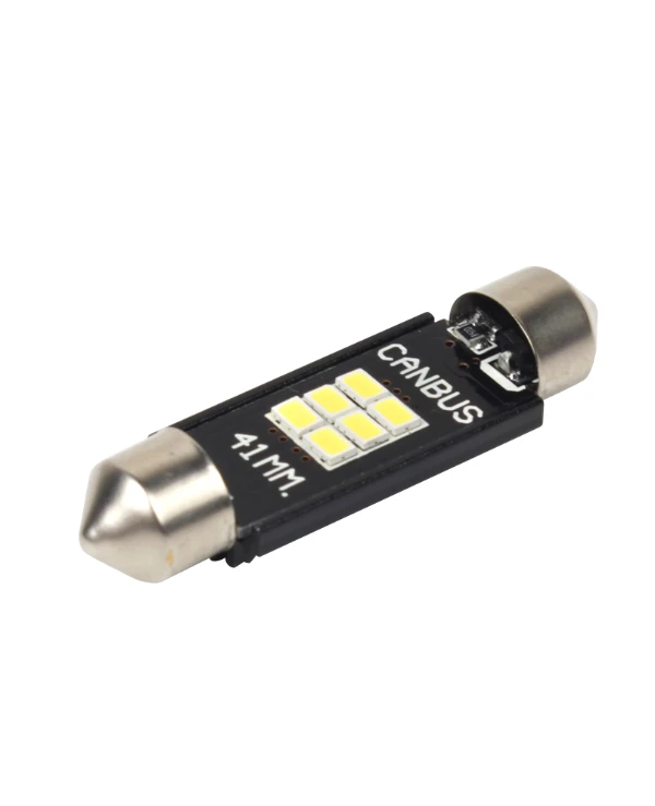 Carlamp Светодиодные автолампы C10W Софитка+canbus Т11*41 мм | SJ-K6-41мм фото 2, цена, купить