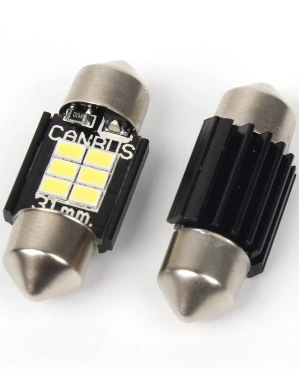 Carlamp - Светодиодные автолампы C10W Софитка+canbus Т11*31 мм  
