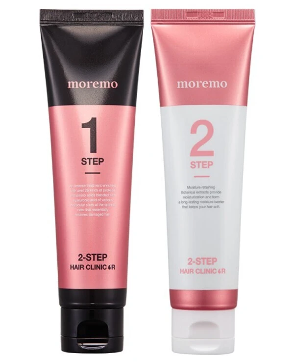 Moremo - Двухэтапное восстановление волос 2 Step Hair Clinic R 100 мл х 2 шт