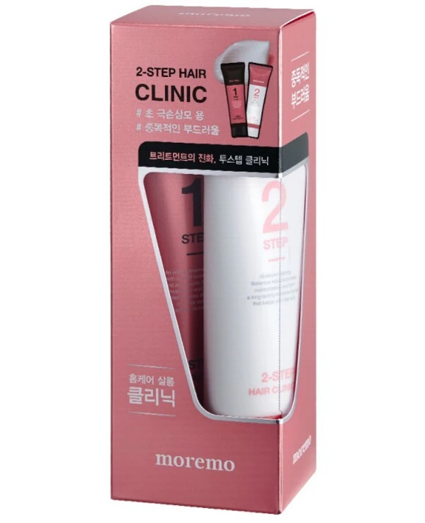 Moremo - Двухэтапное восстановление волос 2 Step Hair Clinic R 100 мл х 2 шт back