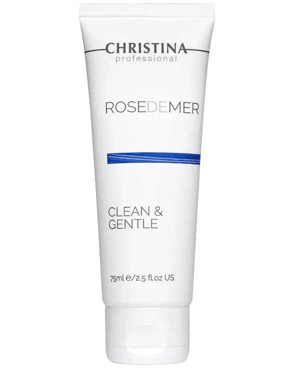 Christina - Очищающий гель Rose De Mer Clean&Gentle 75 мл