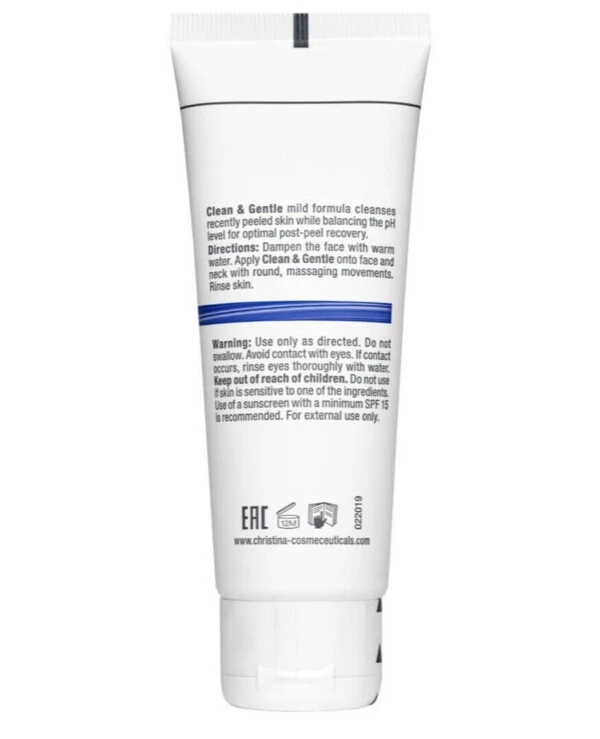 Christina - Очищающий гель Rose De Mer Clean&Gentle 75 мл back