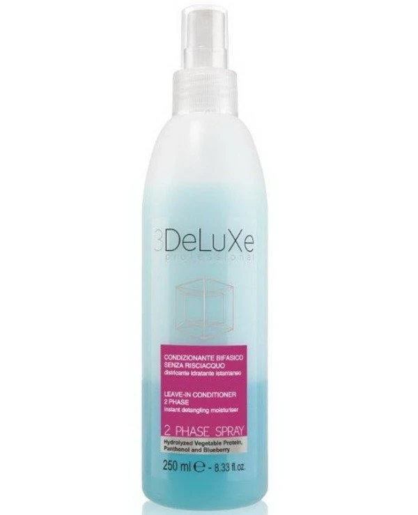 3Deluxe Professional - Спрей-кондиционер двухфазный для всех типов волос 2 PHASE SPRAY 250 мл