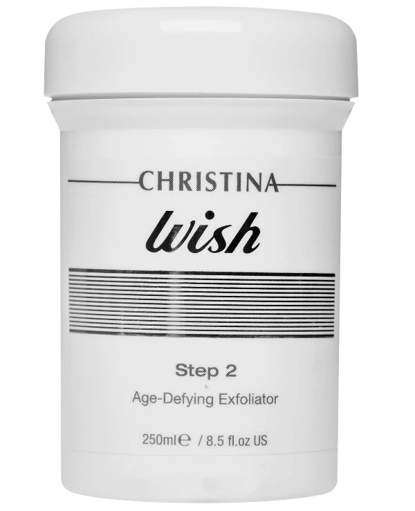 Christina - Противовозрастной эксфолиатор Wish Age-Defying Exfoliator 250 мл