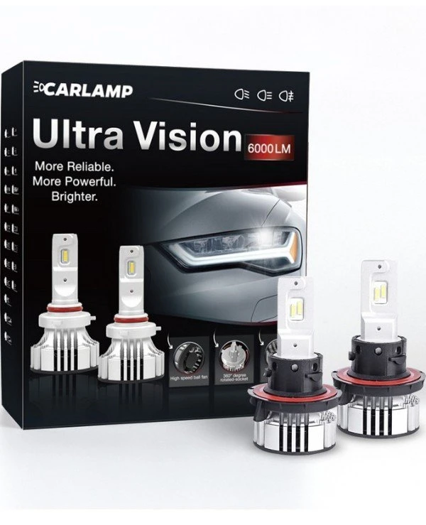 Carlamp - Светодиодные автолампы H13 Ultra Vision UV13  5000 Лм