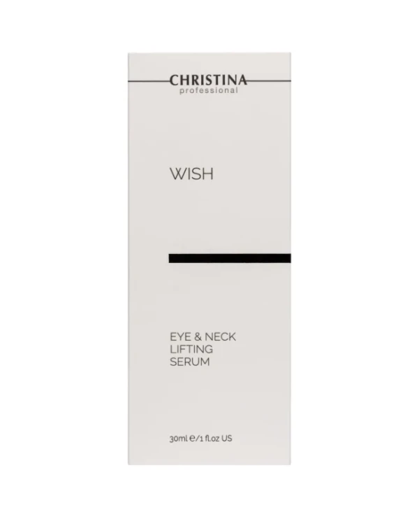 Christina Подтягивающая сыворотка для кожи вокруг глаз и шеи | chr456_front_pack-Wish - Лифтинг-сыворотка для кожи вокруг глаз и шеи