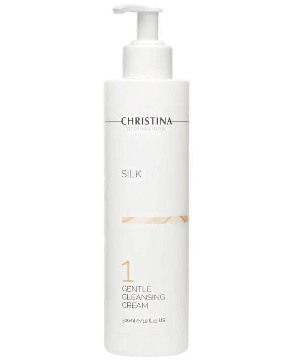 Christina - Мягкий очищающий крем (шаг 1) Silk Gentle Cleansing Cream 300 мл