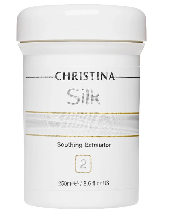 Christina - Успокаивающий эксфолиатор (шаг 2) Silk Soothing Exfoliator 250 мл