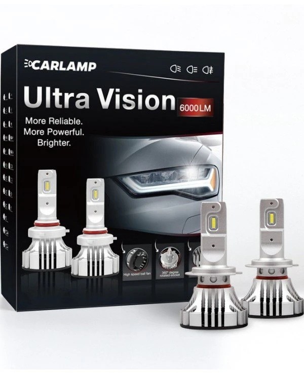 Carlamp - Светодиодные автолампы H7 Ultra Vision UV7  5000 Лм