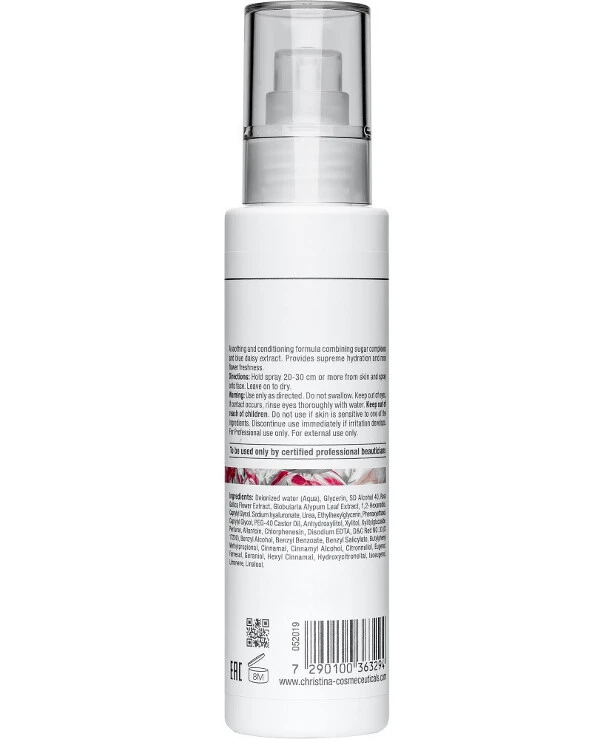 Christina - Освежающий спрей с экстрактом розы (шаг 4) Muse Rose Extract Splash 150 мл back