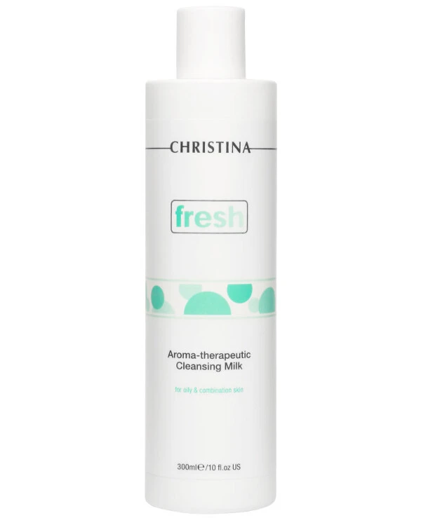 Christina - Ароматерапевтическое очищающее молочко для жирной кожи Fresh Aroma Therapeutic Cleansing Milk for oily skin 300 мл