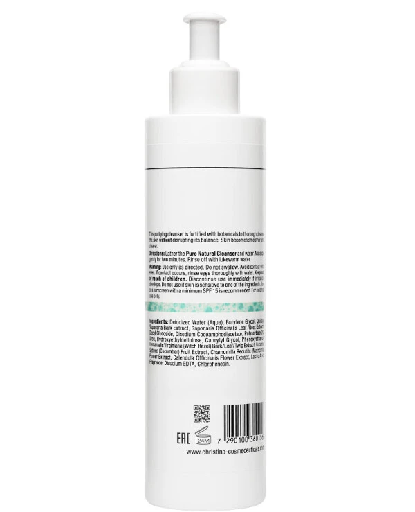 Christina Натуральный очищающий гель для всех типов кожи | Fresh Pure & Natural Cleanser фото, цена, купить