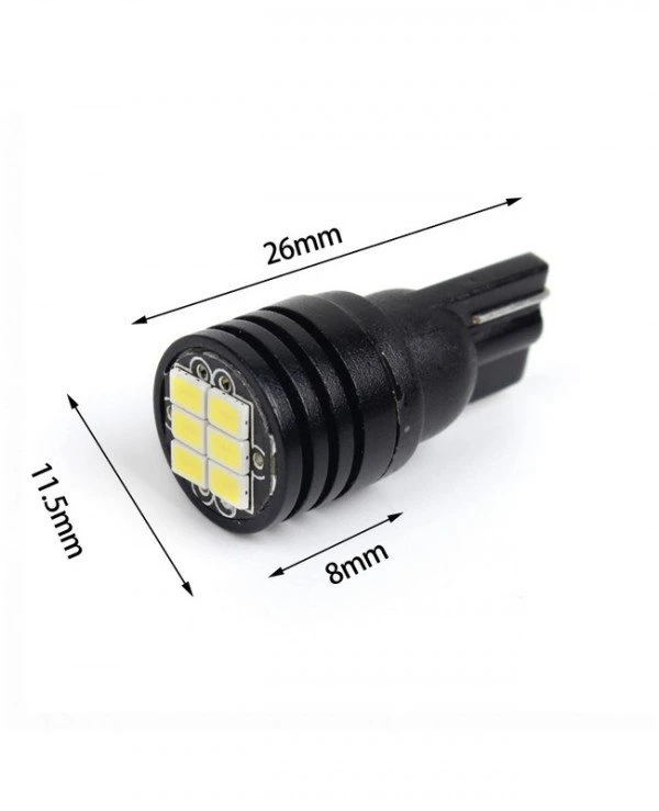 Carlamp Светодиодные автолампы W5W Canbus T10-3020 | T103020 фото 2, цена, купить