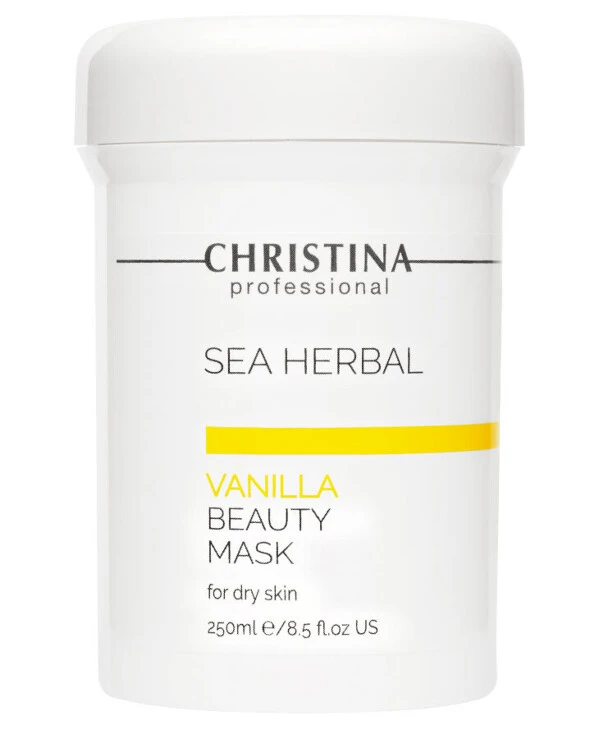 Christina - Маска красоты на основе морских трав для сухой кожи Ваниль Sea Herbal Beauty Mask Vanilla for dry skin 250 мл