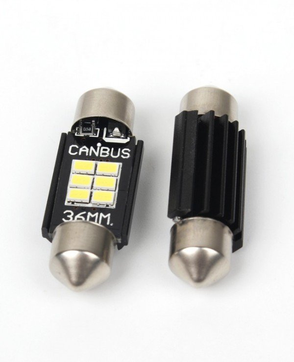 Carlamp - Светодиодные лампы Canbus Софитка SJ-K6-36мм  