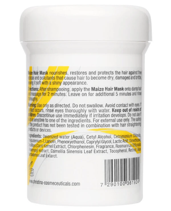 Christina - Силиконовая маска для всех типов волос Silicon Hair Mask 250 мл back