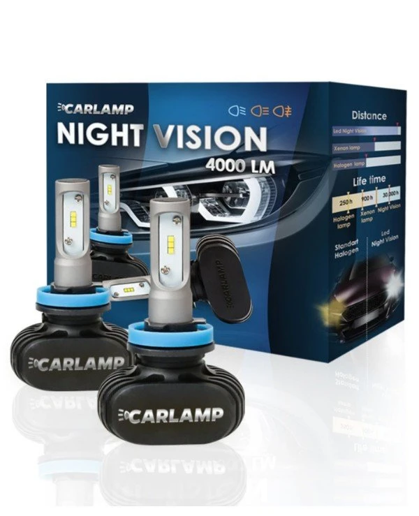 Carlamp - Светодиодные автолампы Night Vision HB4 NVHB4  4000 Лм