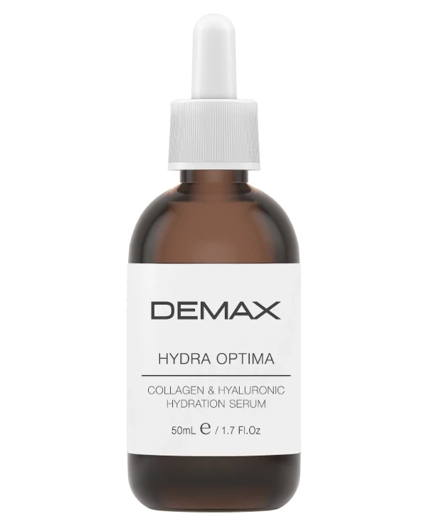 Demax - Сыворотка Коллаген + гиалуроновая кислота Hydra Optima Collagen & Hyaluronic Hydration Serum 50 мл